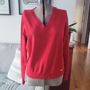 Calvin Klein Sweater, Red, Medium